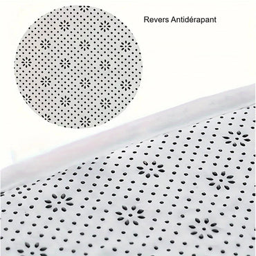 Tapis shaggy gris foncé moelleux antidérapant