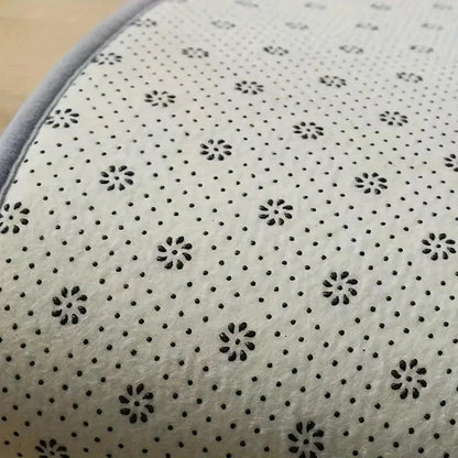Tapis de bain abricot doux absorbant et antidérapant
